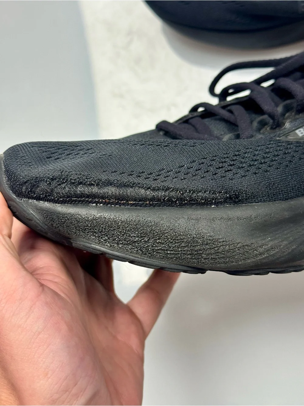 Brooks Adrenaline GTS 25 Men’s 11 Wide 2E Triple Black Running Shoes